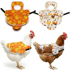 Waterproof Chicken Harness Wings Apron, Pet Protection Vest for Chickens Ducks Geese, Warm Backless Coat for Animal Safety