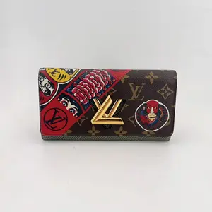 Pre-owned Louis Vuitton leather Small Leather Goods Kabuki Wallet