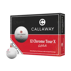 Callaway Golf Chrome Tour X Retro Golf Balls in White