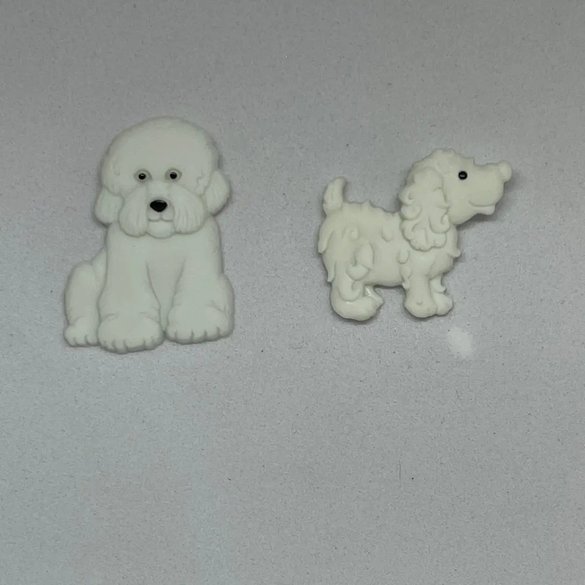 Dog earrings