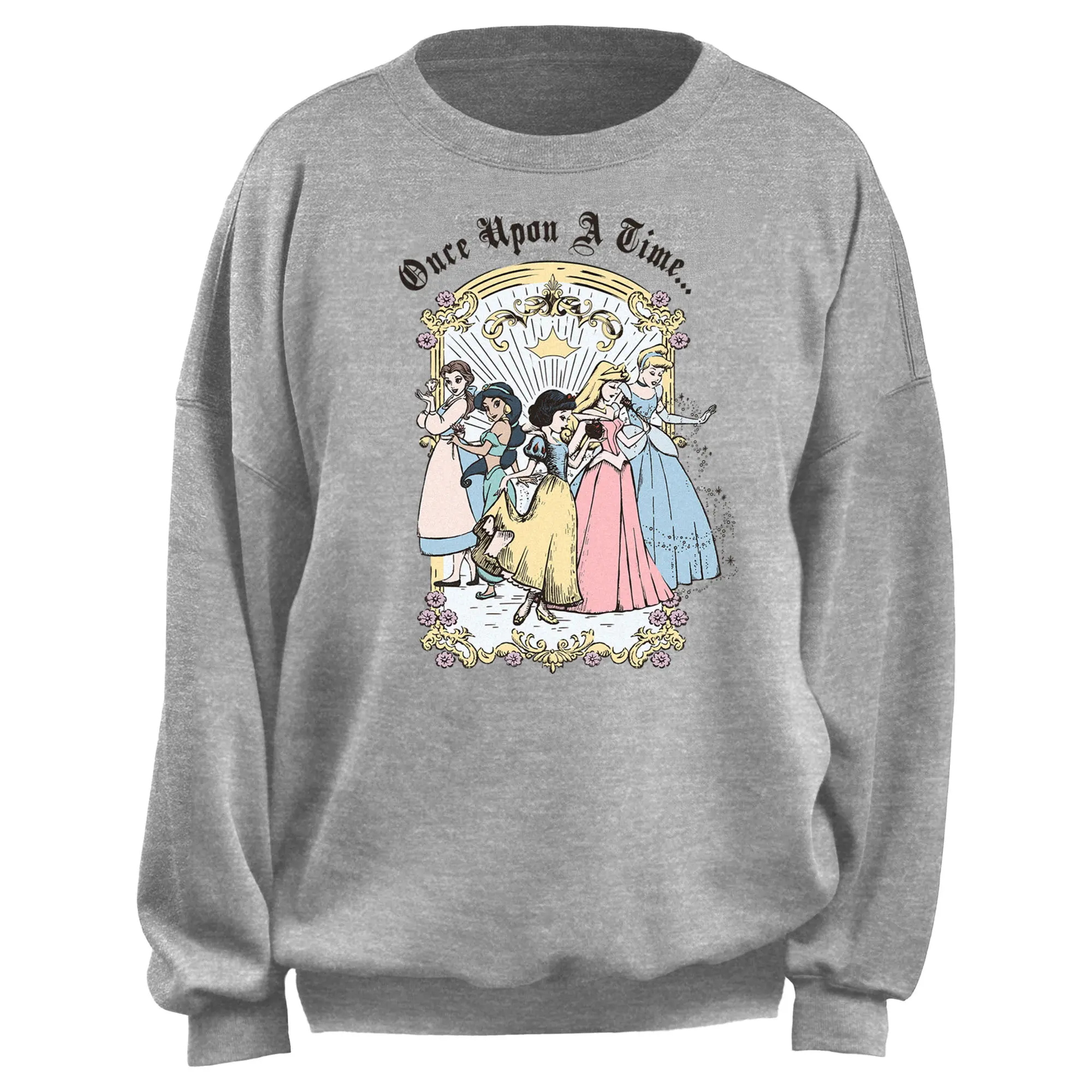 Junior's Disney Once Upon A Time Classic Group Sweatshirt