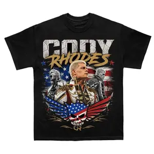 Cody Rhodes WWE Fan Shirt Vintage Wrestling Graphic Tee HY1291