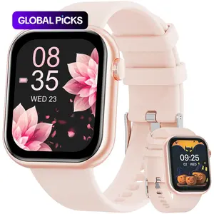 Multifunctional Men's and Women's Smartwatch, 1.85‑inch Smart Watch that Supports Answering and Making Calls, 100+ Sports Modes and Message Reminders, IP67 Waterproof for Android and iPhone, Ideal Gift #GLOBAL PICKS