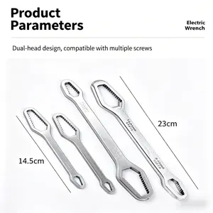 Self-tightening Adjustable Double-ended Wrench - Multi-functional, Portable Household Hand Tool for Home Repairs, Daily Maintenance car
