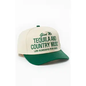 Los Sundays Men's Tequila & Country Music Snapback Hat