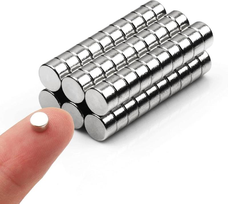 [New Deal] 60pcs Small Magnets,Round for Refrigerator , Cylinder ...