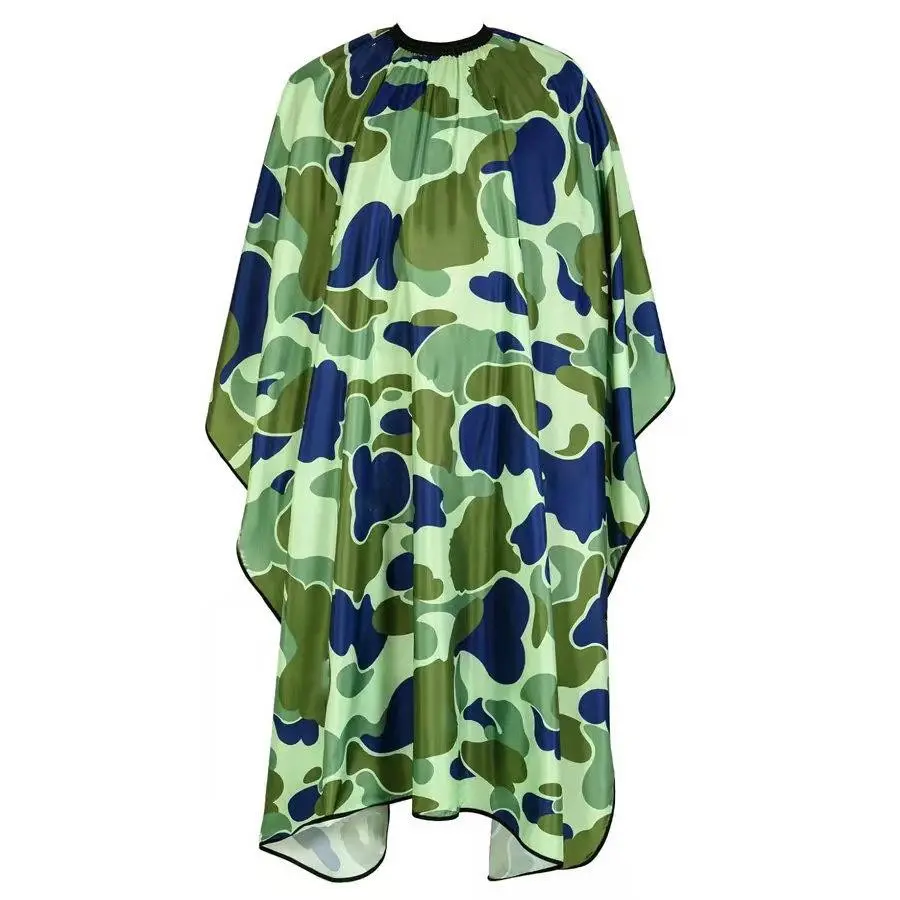 Adult Hairdressing Cape, Camouflage Professional Salon Haircut Shawl, Non-Stick Hair Wrap Scarf, for Curling Dye Oil Styling, Hair Styling Tools