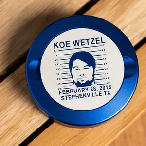Koe Wetzel Zyn Can, Koe Day Zyn Can, zyn can, snus can, groomsman gift, bachelor gift, golf zyn can, nice zyn can, addicted zyn, dip can, metal dip can, boyfriend gift, husband gift, gift for him, koe day, February 28, 2016, country music, pill case