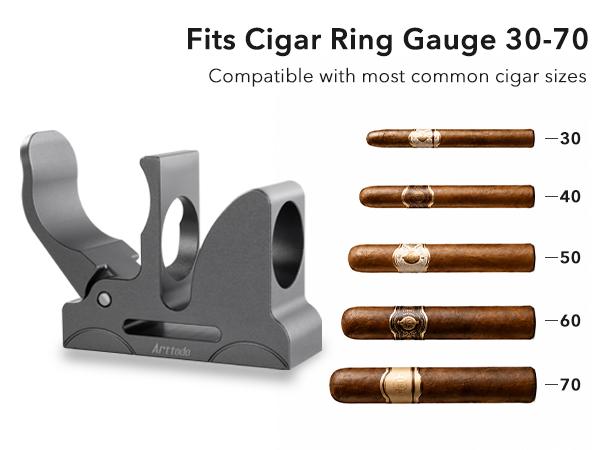 Cigar holder 30 to 70 ring gauge fit