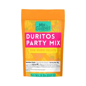 MxGoodies - Duritos Party Mix (8oz) - Authentic Mexican Snack Mix | Raw Pellet Mix Ready to puff in Microwave, Stove or Airfryer