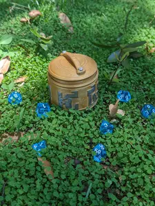 Monk 3D Printed Dice Jail | RPG Dice Vault | Mythic Mugs Collection by Ars Moriendi 3D- Channel Inner Peace with Every Roll!