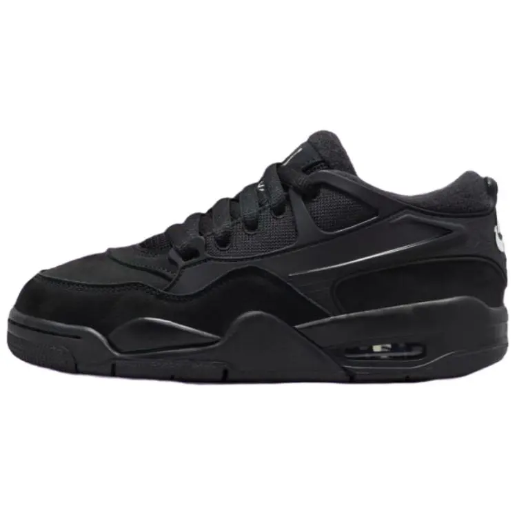 Jordan 4 Rm Black Cat Retro Versatile Cushioned Durable Low Top Basketball Shoes Men's FQ7939-004