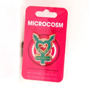 My Pronouns are They/Them Enamel Pin
