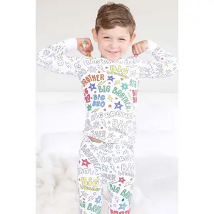 Colorable Two Piece Set + Markers | Big Bro