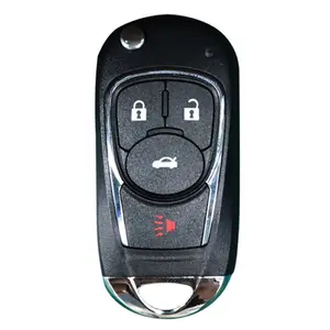 Universal Wired Remote Flip Multi-Vehicle Car Key - Buick-Style 4B Replacement for VVDI Key Tool