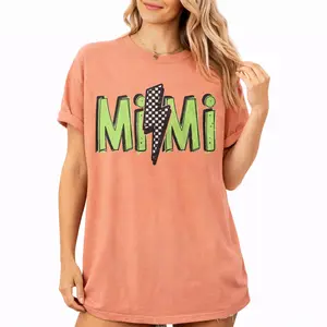 Comfort Colors Mimi Shirt, Lightning Bolt Grandma Shirt, Mother's Day Shirt, Trendy Gift for Mimi