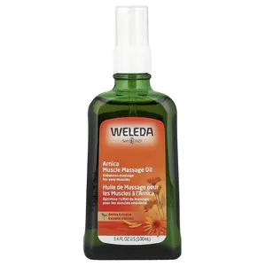 Weleda Arnica Muscle Massage Oil, 3.4 fl oz (100 ml)