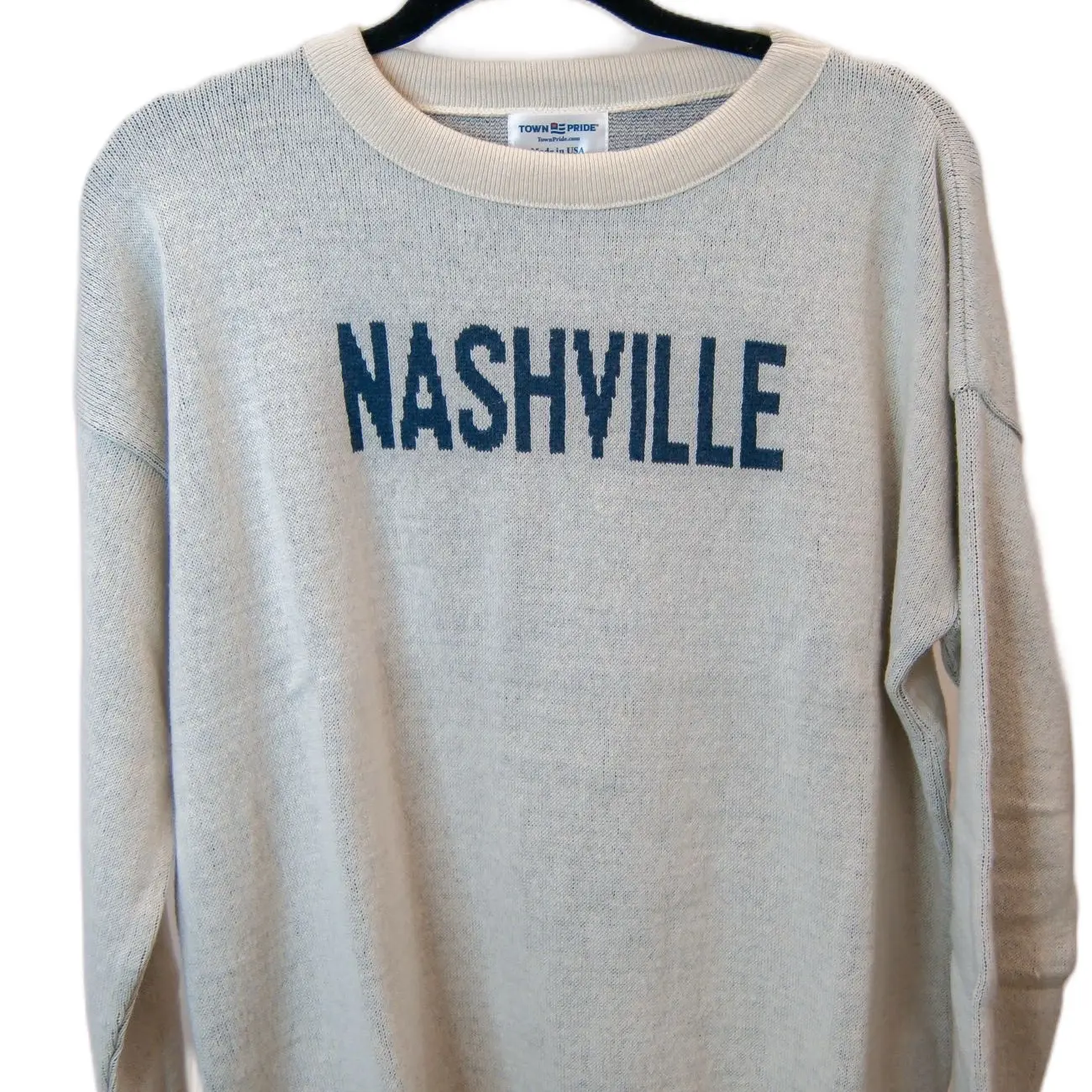 Nashville Boxy Crewneck Sweater for Women - Knitwear - Womenswear