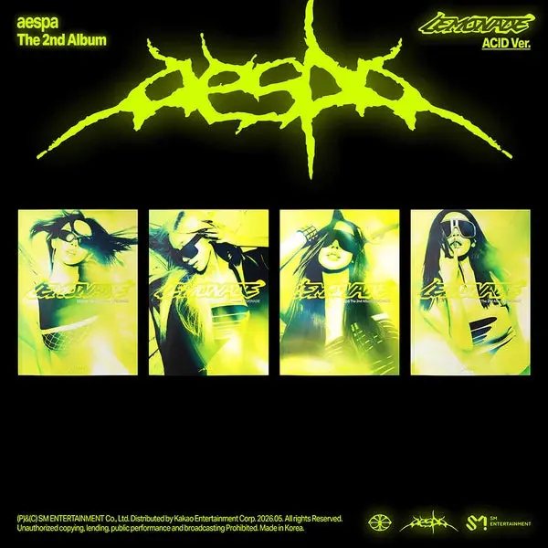 aespa - 2nd Full Album [LEMONADE] (ACID Ver.) with POB