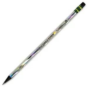 Dixon Ticonderoga Company  Noir Black- w-Latex Free Eraser- 2 Lead Grade- Nontoxic