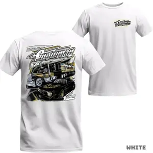 Snowman Racing T-Shirt - Classic Big Rig and Muscle Car Design, Automotive Fans, Speed Lovers, Unisex. Menswear Tops