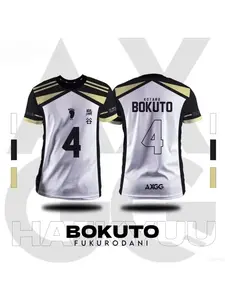 Haikyuu Fukurodani Bokuto Anime Men T-Shirts 2025 New Summer Fashion Casual Jersey Round Neck Top Short-Sleeve Tee Men Clothing