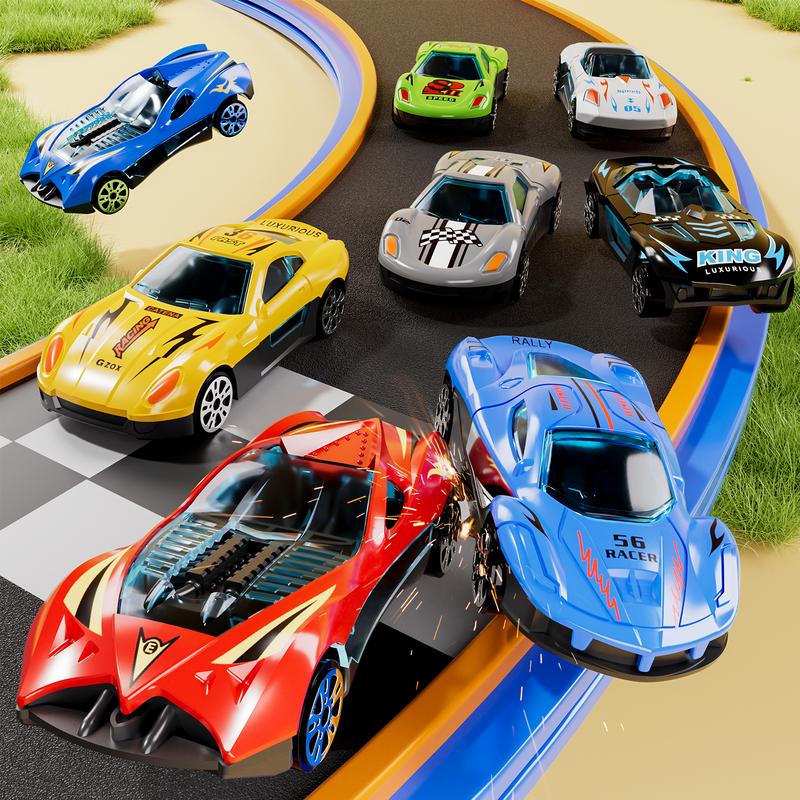 Children's Tyrannosaurus rex dinosaur devours rail car toy, transforms, slides, ejects alloy car, boys 2, children 3, Christmas birthday gift for girls