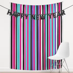 Starlight "Happy New Year" Fringe Backdrop & Banner Set