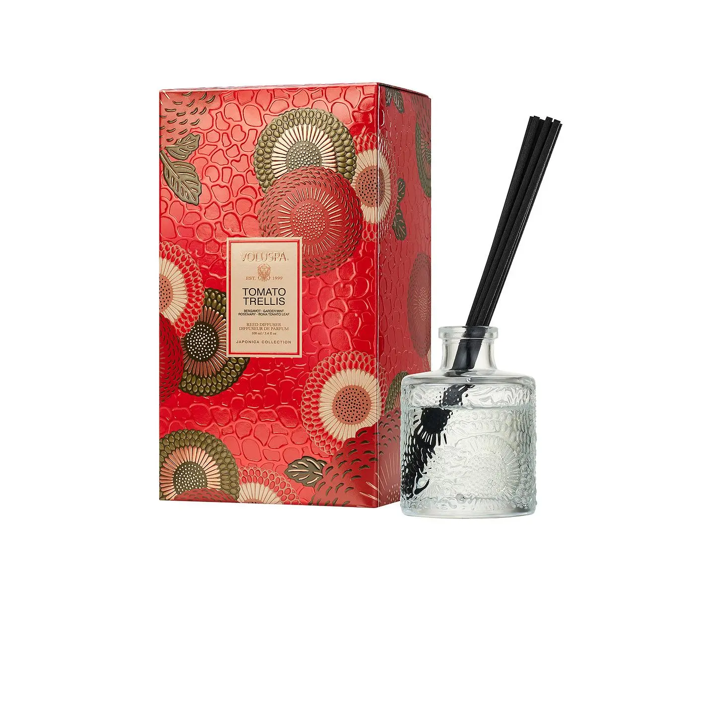 Voluspa Tomato Trellis Reed Diffuser