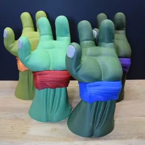 Sewer Dwellers Hero and Villain Inspired 3D Printed Gaming Controller Holder Stand Decorative Organizer Mount