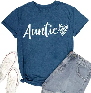 Cute Auntie Tee 💖 Must-Have Gift Shirt for Proud Aunties | Soft, Stylish & Perfect for Everyday Wear YI XIANG RAN