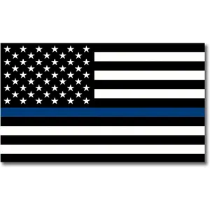 Thin Blue Line Arican Flag, 7x12 Inches, Heavy Duty Automotive , for   or SUV, in  of  and Law Enforcent Officers