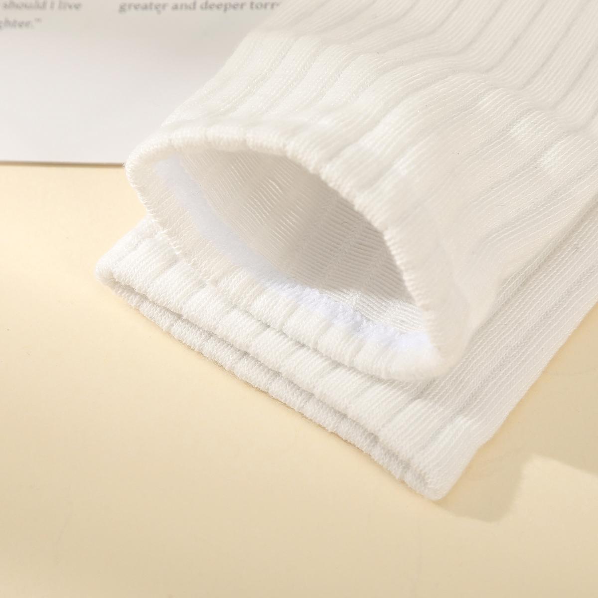 Women's Socks Medium Tube Socks Women's Sports Anti Odor Soft Crew Socks Versatile 1 Pair Womenswear Comfortable