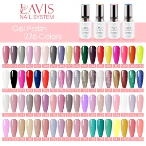 Lavis Gel Nail Polish Duo - 152 Coral Colors - Ravishing Coral