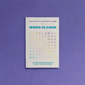 100 Stress-Relieving Word Search Puzzles