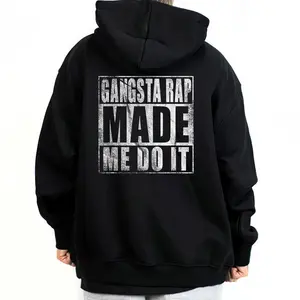 Gangsta Rap Chicano Clothing, Mexican Clothes, Oversized Graphic Tee Medium Heavy Sweatshirt Hoodie for Men & Women Clothes