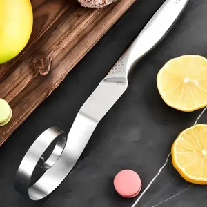 Seamless Danish Dough Mixer, 10-Inch Stainless Steel Dutch Bread Dough Mixer, Manual Mixing Tool for Sourdough, Pizza, Pastries, Cakes, Baking Tools, Dishwasher Safe