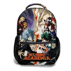My-Hero-Academia--Backpacks for Girls, Cute School Backpack for Girls Boys, Aesthetic Bookbag for Teens, Lightweight Classic Backpack for Travel, Work, Picnic A-55