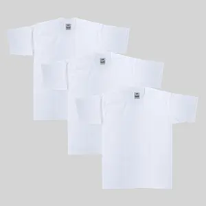 3-Pack Pro Club Men's Heavyweight Cotton Short Sleeve Crew Neck T-Shirt 3-Pack Pro Club Men's Heavyweight Cotton Short Sleeve Crew Neck T-Shirt