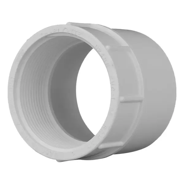 Charlotte Pipe Schedule 40 1 in. Slip X 1 in. D FPT PVC Pipe Adapter – 10 Pack