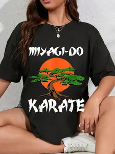100% Cotton Vintage New Miyagi-Do Karate Cool Bonsai Tree Gift T-Shirt