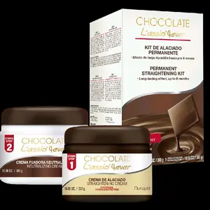 Chocolate L’assio Style Temporary Hair Straightener by Nutrapel Haircare Comfort