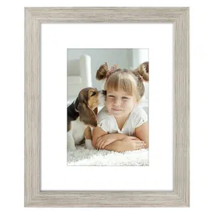 Americanflat Picture Frame | Includes Mat | Classic Molding | Signature Collection
