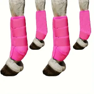 [Durable Horse Leg Wraps] Durable Heavy-Duty Horse Leg Wraps |   Impact-Resistant Shock Absorbing Equine Protector with Adjustable Straps, Breathable Design & Secure Fit for Horse Safety, Protective Gear for Pets