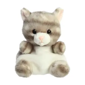 Aurora Adorable Palm Pals 5" Silver Kitty