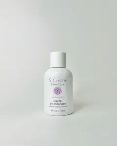 Naked Oil Cleanser — Hemp, Jojoba & Squalane Oil-to-Milk Face Wash for Oily & Acne-Prone Skin