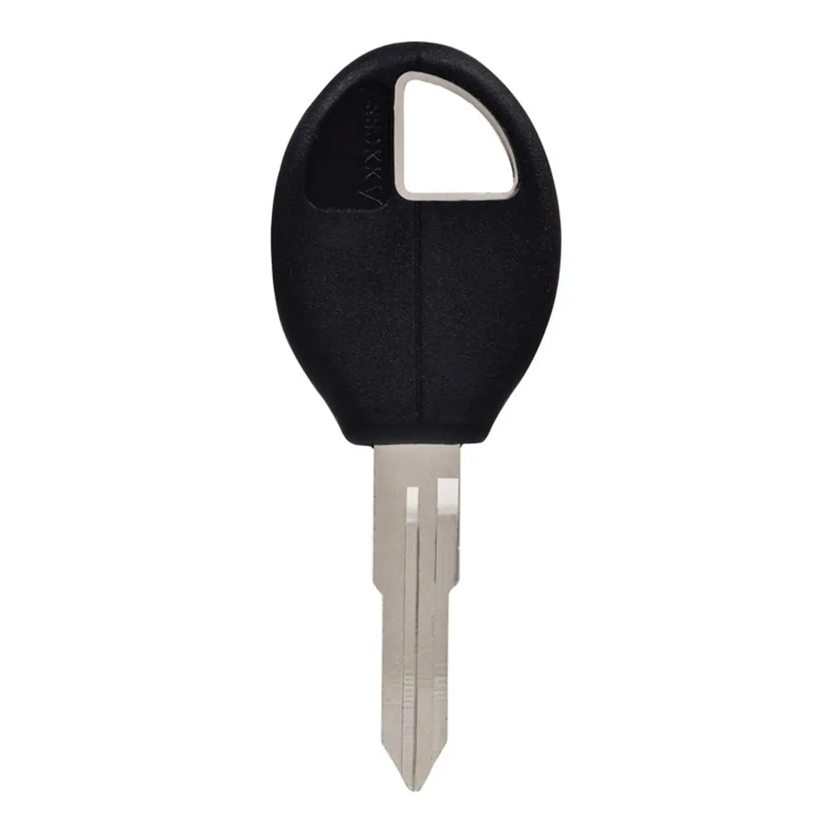 212 MAIN Metal Brass Universal Key Blank - 37R Type Double-Sided Automotive Key Multipack, Infiniti Car Accessory, Black & Silver, Case of 5