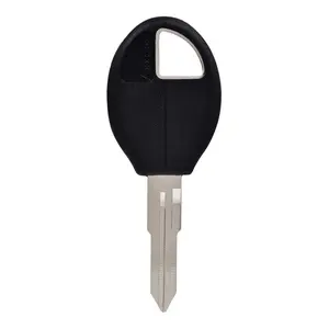 Hillman  Automotive Universal Key Blank for 37R Double Sided for Infiniti - Case of 5, Black & Silver