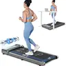 [Effy& Wiz Only] Walking Pad Treadmill with Wheels, 2.5HP and 265 lbs Weight Capacity Remote Control, LED Display, Portable Under Desk Treadmill for Home/Office Small Spaces