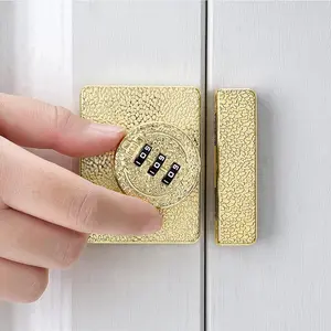 Cabinet Lock,3 Digit Password Keyless,Anti  Mechanical Password Lock,Protect ,for Drawer,Cabinets,Locker, Closet,Windows,Sliding Door,Bathroom,and Garden
